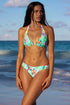 Luli Fama Carribean Fantasy Wavy Full Ruched Back Bottom